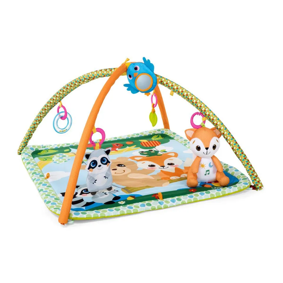 chicco-waldzauber-krabbeldecke-mit-spielbogen-ab-0-monate image 1