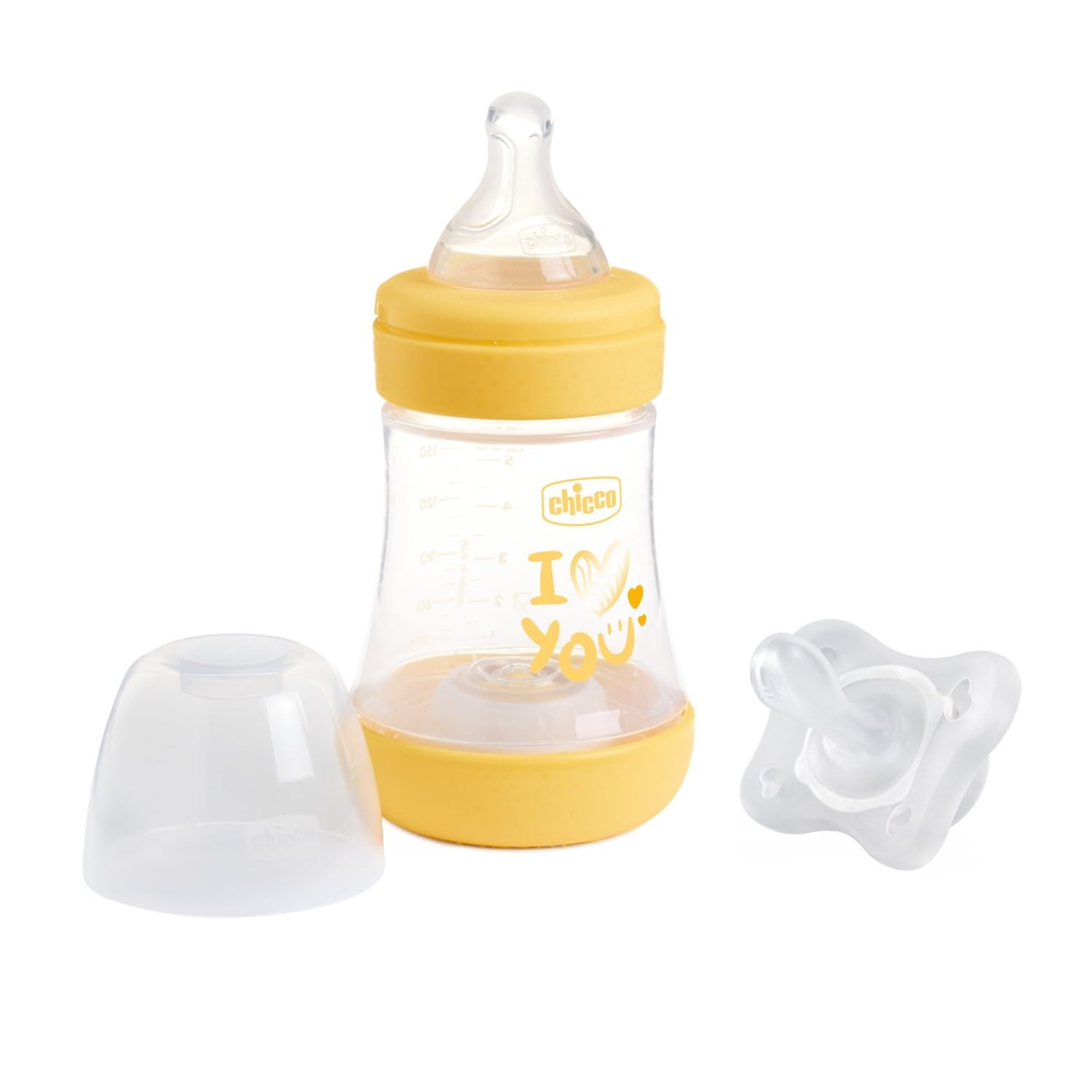 chicco-perfect-5-anti-kolik-babyflasche-150-ml-0-monate-mit-physio-sauger-siliko image 1