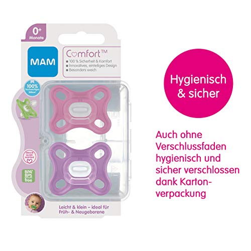mam-comfort-schnuller-2er-set-0-monate-silikon-pink-lila image 7