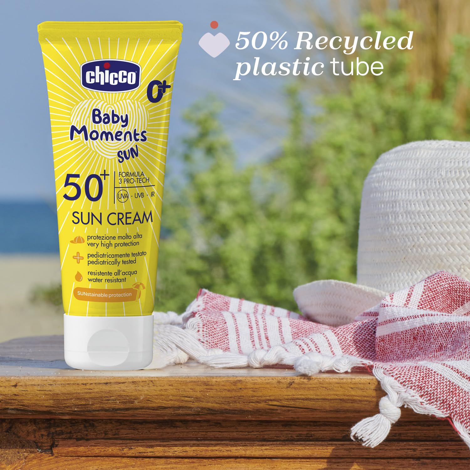 chicco-sonnencreme-spf-50-f-r-kinder-wasserfest-uva-uvb-infrarot-schutz-0-monate image 6