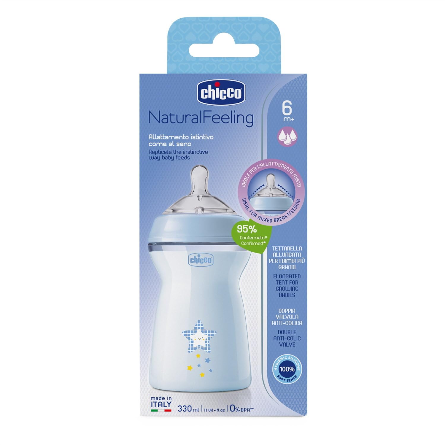 chicco-natural-feeling-anti-kolik-babyflasche-330-ml-6-monate-2-st-ck image 7