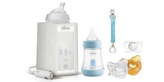 chicco-perfect-5-starter-set-stillzeit-anti-kolik-flasche-150-ml-schnullerkette- image 1