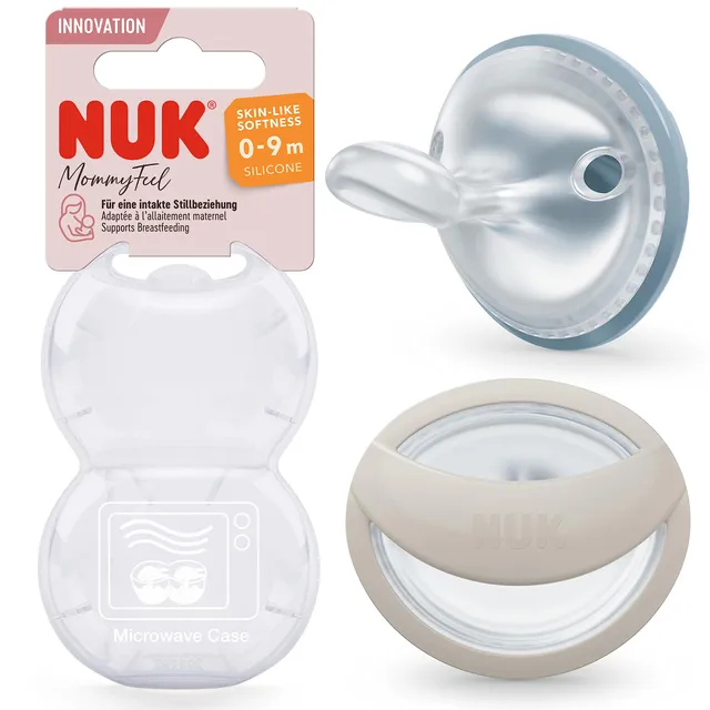 nuk-mommyfeel-babyschnuller-0-9-monate-stillfreundlich-bpa-freies-silikon-jeans- image 1