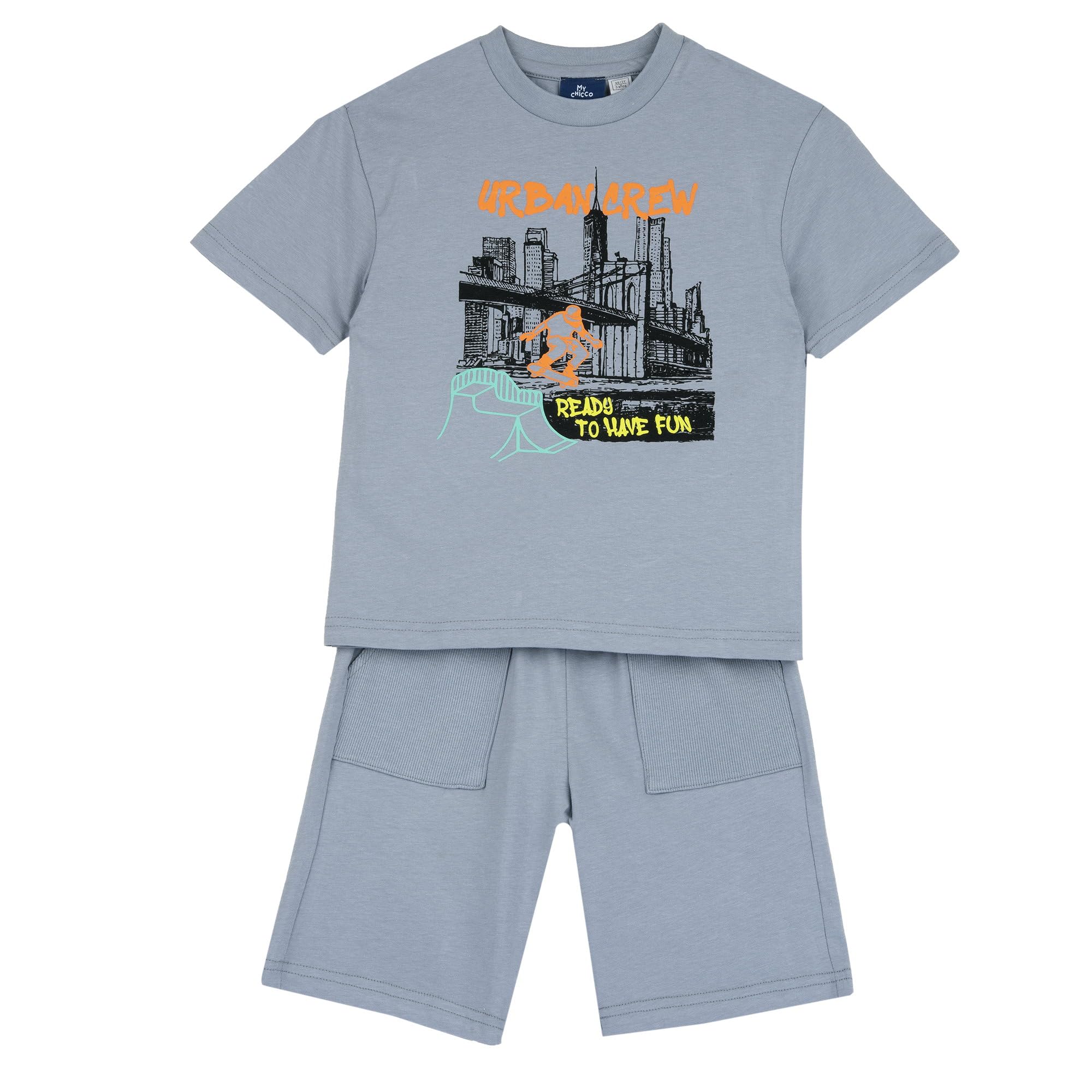 chicco-jungen-set-mit-t-shirt-und-shorts-aus-weichem-stoff-designed-in-italy-5 image 8