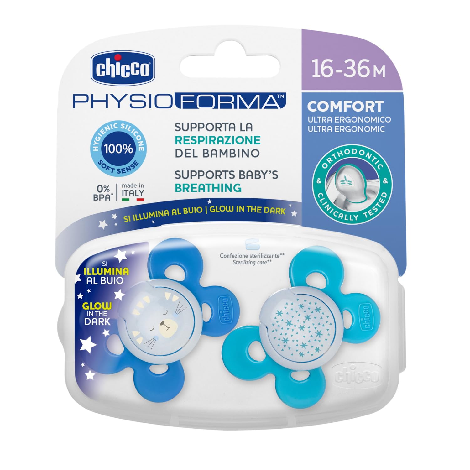 chicco-physioforma-comfort-schnuller-2-6-monate-silikon-blau-2-st-ck image 7