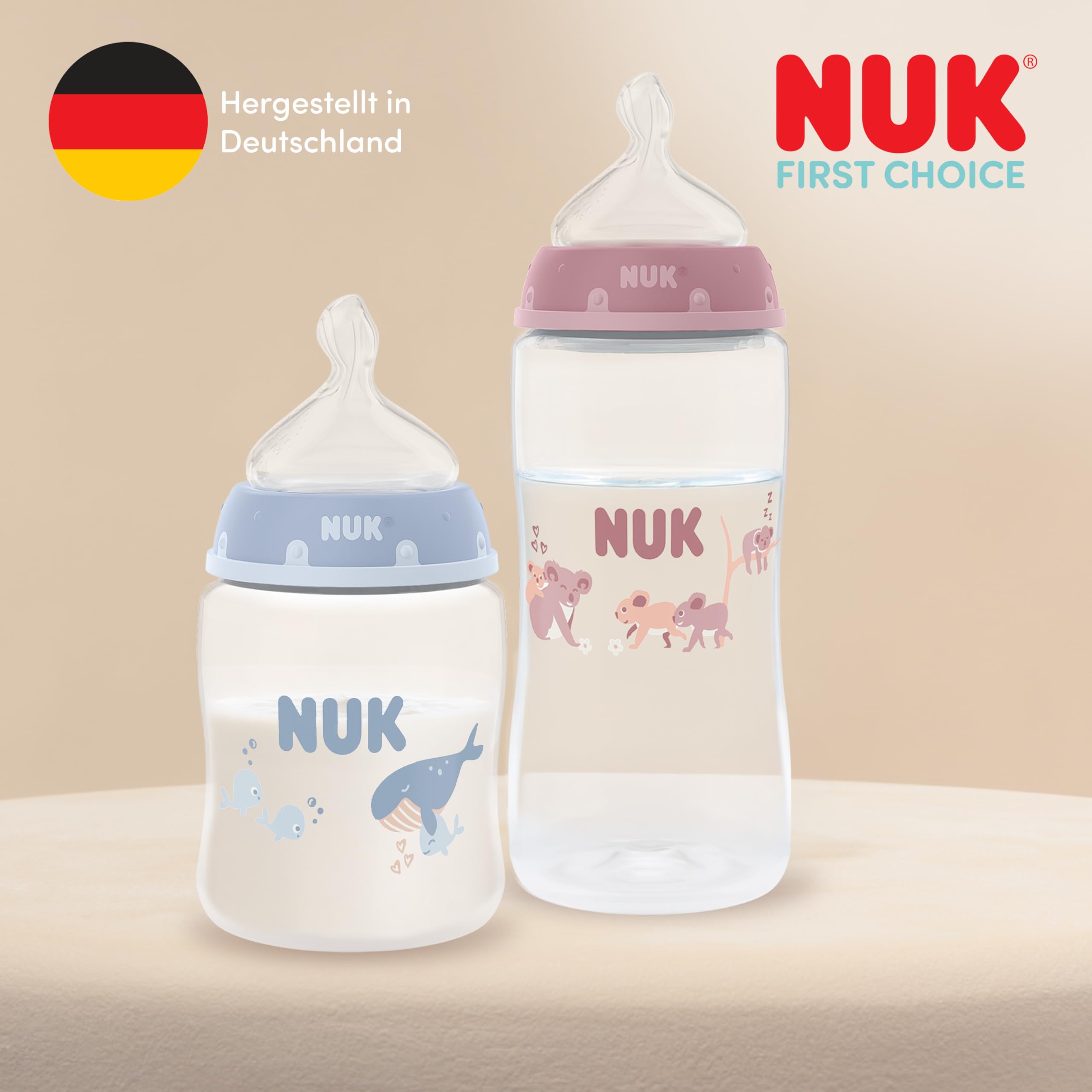 nuk-first-choice-babyflasche-150-ml-anti-kolik-temperature-control-koala-0-monat image 7