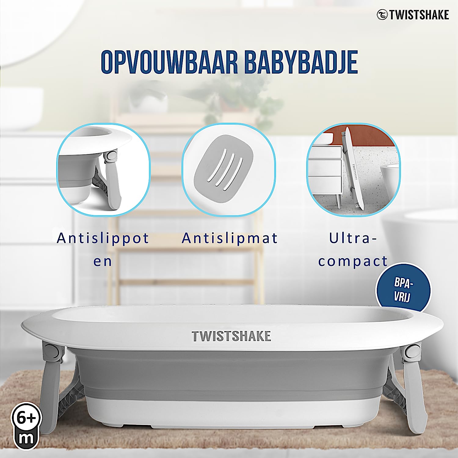 twistshake-faltbare-babybadewanne-30-l-0-m-grau-wei-79-5-x-47-5-cm image 3