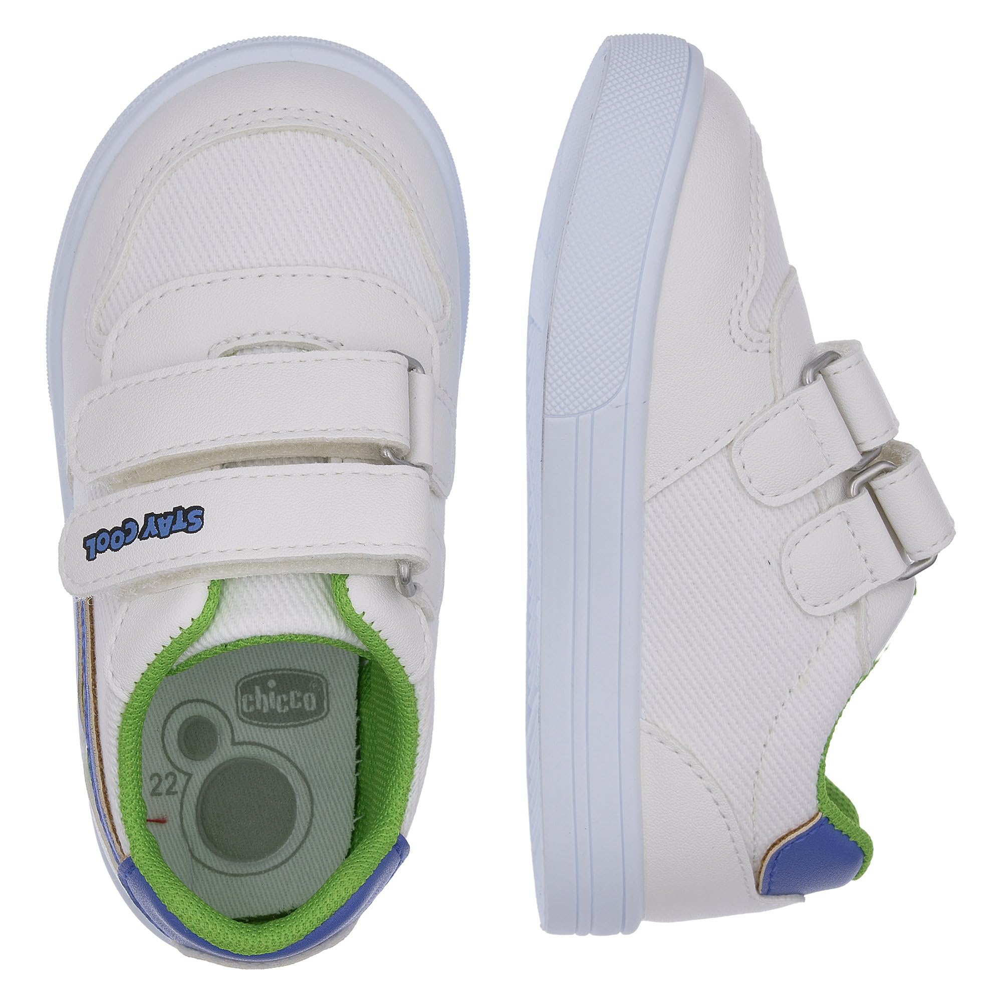 chicco-baby-sneaker-mit-doppel-klettverschluss-kinderschuhe-designed-in-italy-2 image 2