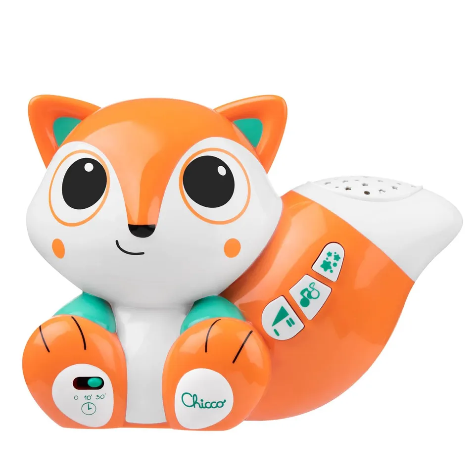 chicco-projektor-foxy-tragbarer-nachtlicht-projektor-mit-3-beruhigenden-melodien image 1