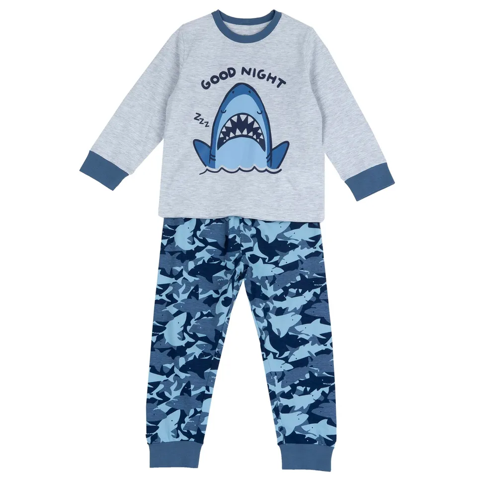 chicco-jungen-kurzpyjama-mit-t-shirt-und-shorts-designed-in-italy-ideal-f-r-fr-h image 1