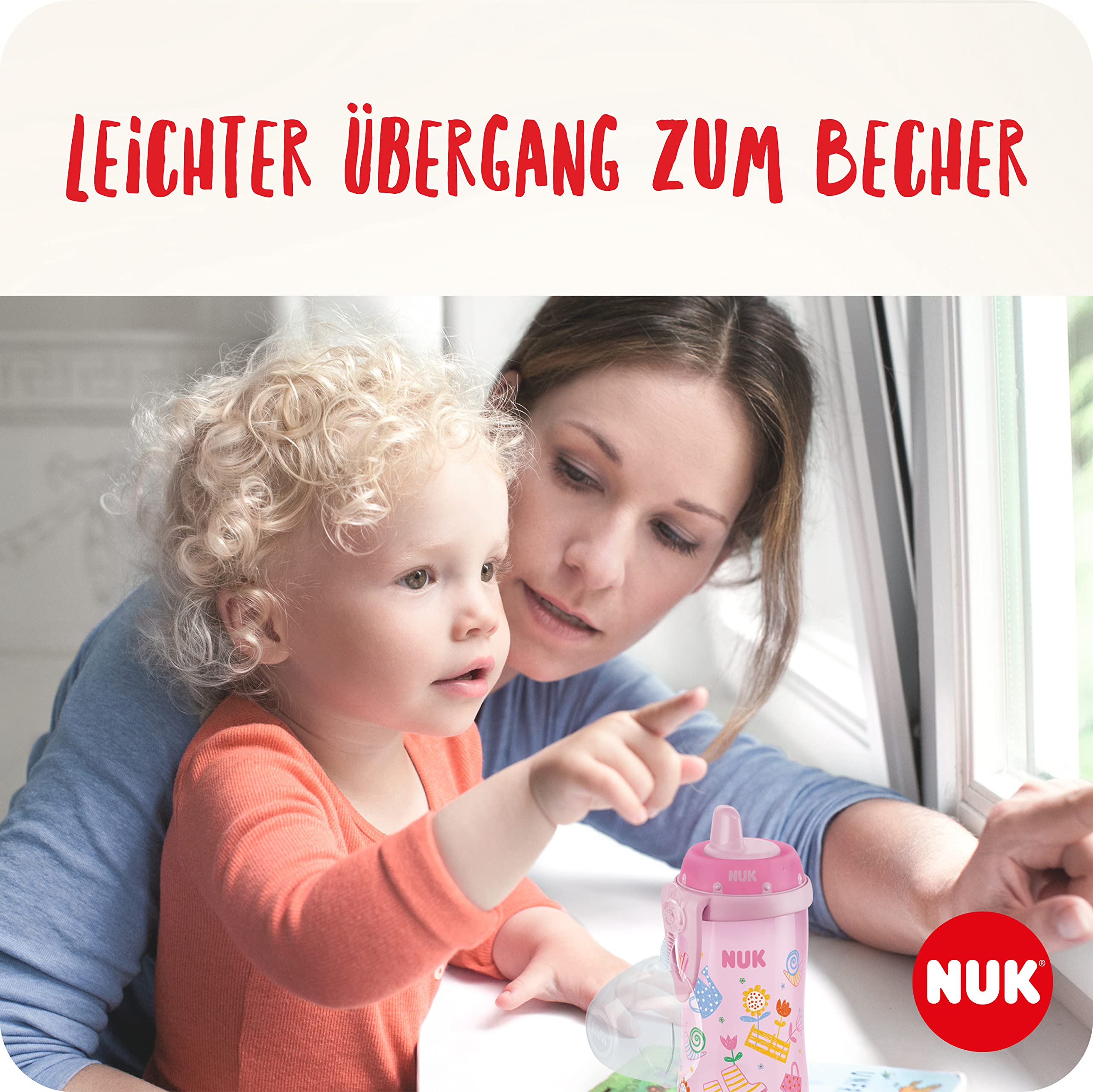 nuk-kiddy-cup-kleinkindbecher-300-ml-ab-12-monaten-auslaufsicheres-trinkventil-c image 2