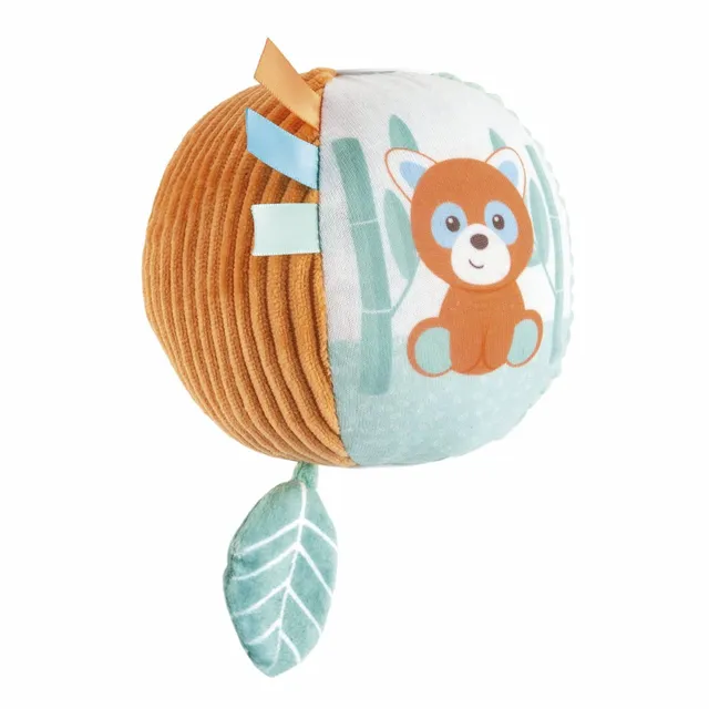 chicco-my-sweet-doudou-panda-chameleon-ball-weicher-ball-aus-verschiedenen-stoff image 1