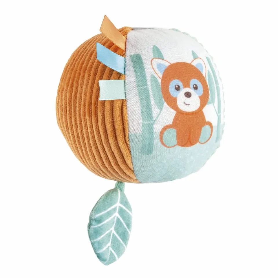 chicco-my-sweet-doudou-panda-chameleon-ball-weicher-ball-aus-verschiedenen-stoff image 1
