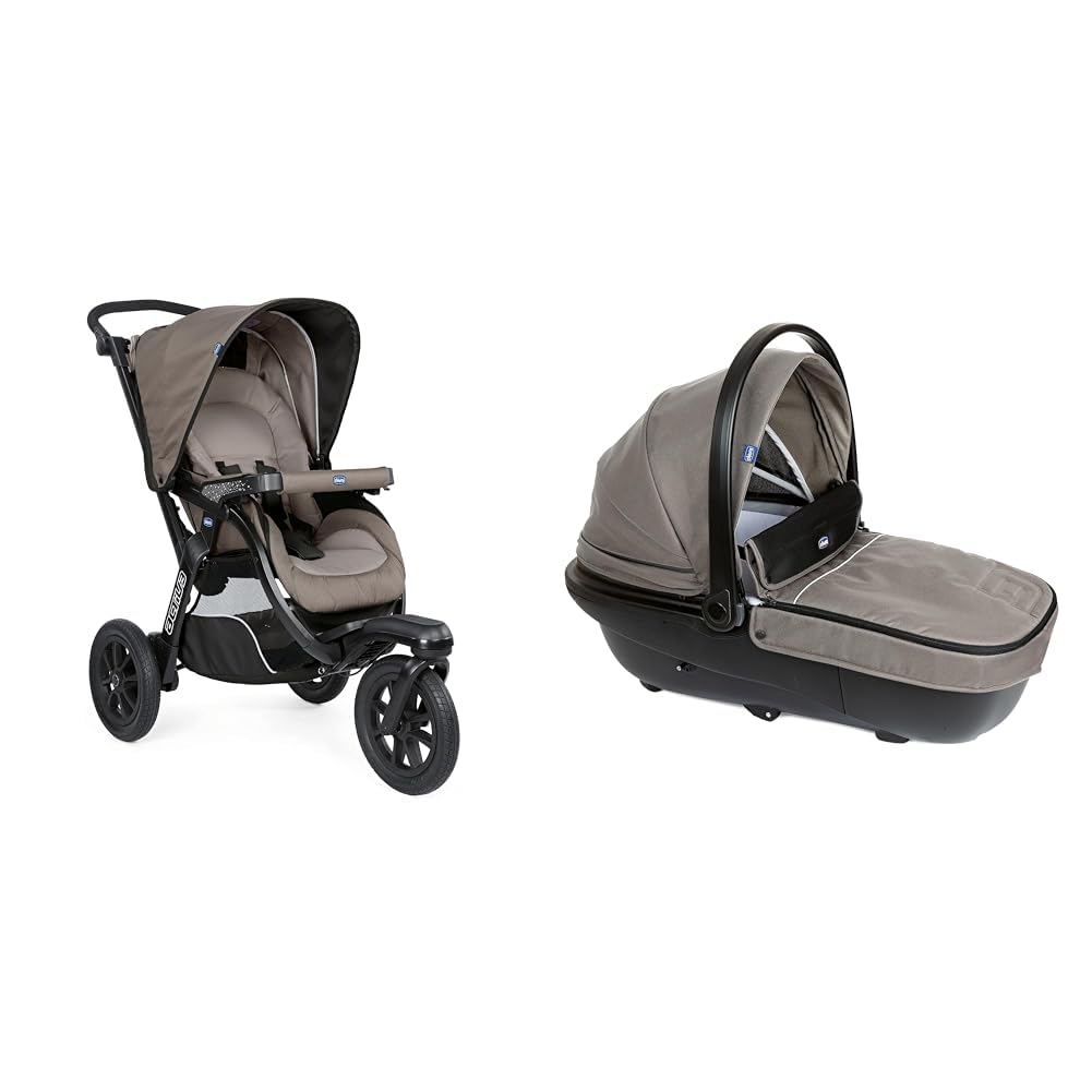 chicco-trio-activ3-3in1-kinderwagen-beige-inkl-activ3-kinderwagenaufsatz-und-kor image 1