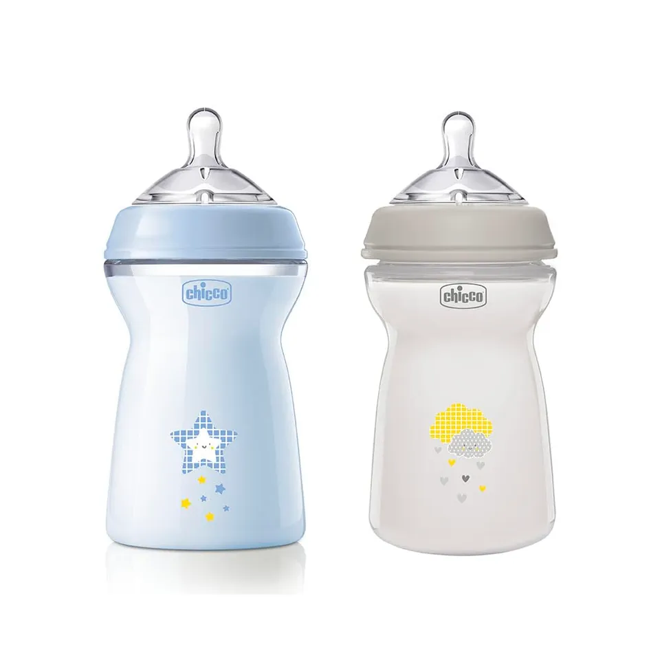 chicco-natural-feeling-anti-kolik-babyflasche-330-ml-6-monate-2-st-ck image 1