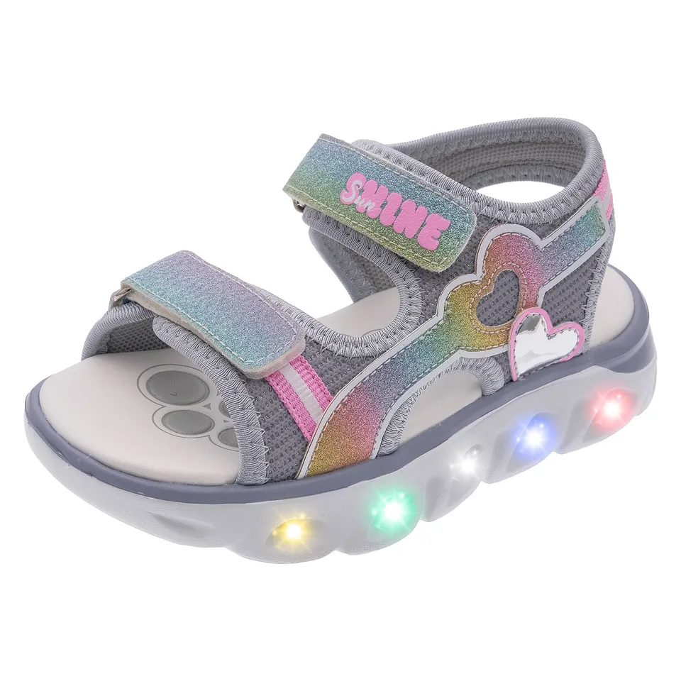 chicco-sandalen-m-dchen-schuhe-mit-lichtern-doppelter-klettverschluss-designed-i image 1