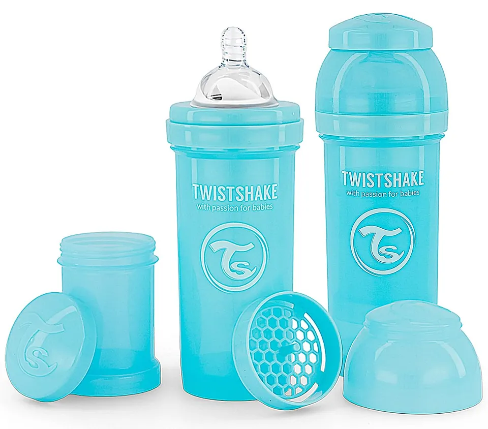 twistshake-anti-kolik-babyflasche-2x-260-ml-blau-ab-2-monate image 1