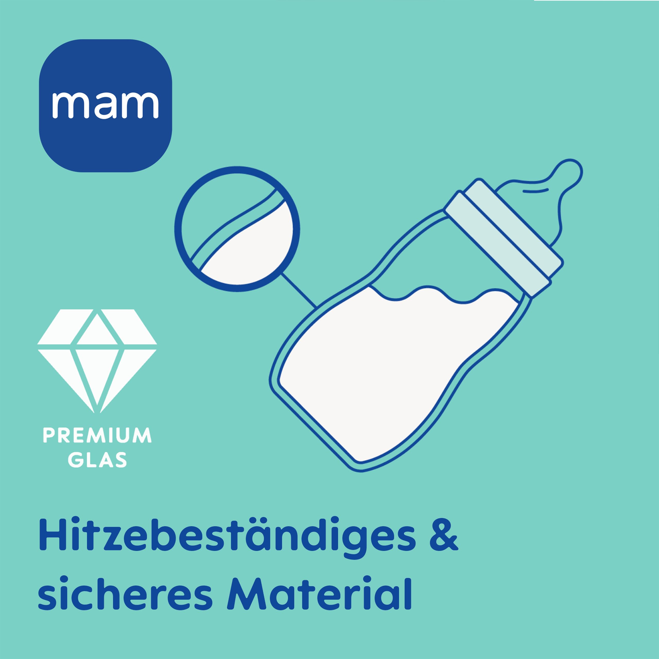 mam-feel-good-glass-bottle-geschenk-set-3-glasflaschen-1-schnuller-0-monate-beig image 3