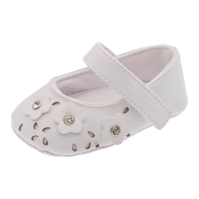 chicco-ballerinas-m-dchen-wei-e-babyschuhe-designed-in-italy image 1