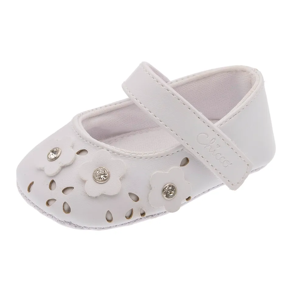 chicco-ballerinas-m-dchen-wei-e-babyschuhe-designed-in-italy image 1