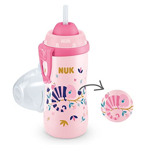 nuk-flexi-cup-trinklernbecher-cham-leon-rosa-300ml-12-monate image 8