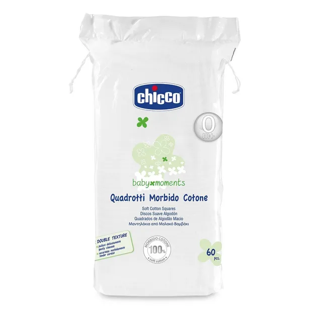 chicco-skin-quadratische-wattepads-60-st-ck-100-baumwolle-0m image 1