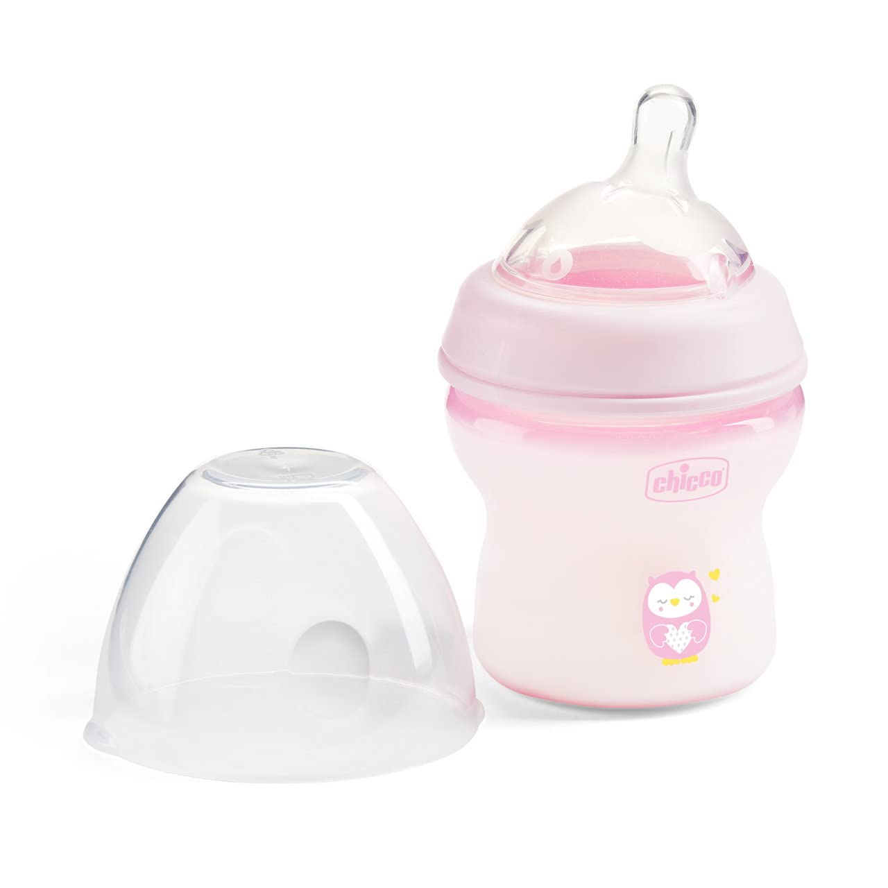 chicco-natural-feeling-anti-kolik-babyflasche-150-ml-0-monate-mit-weichem-siliko image 2