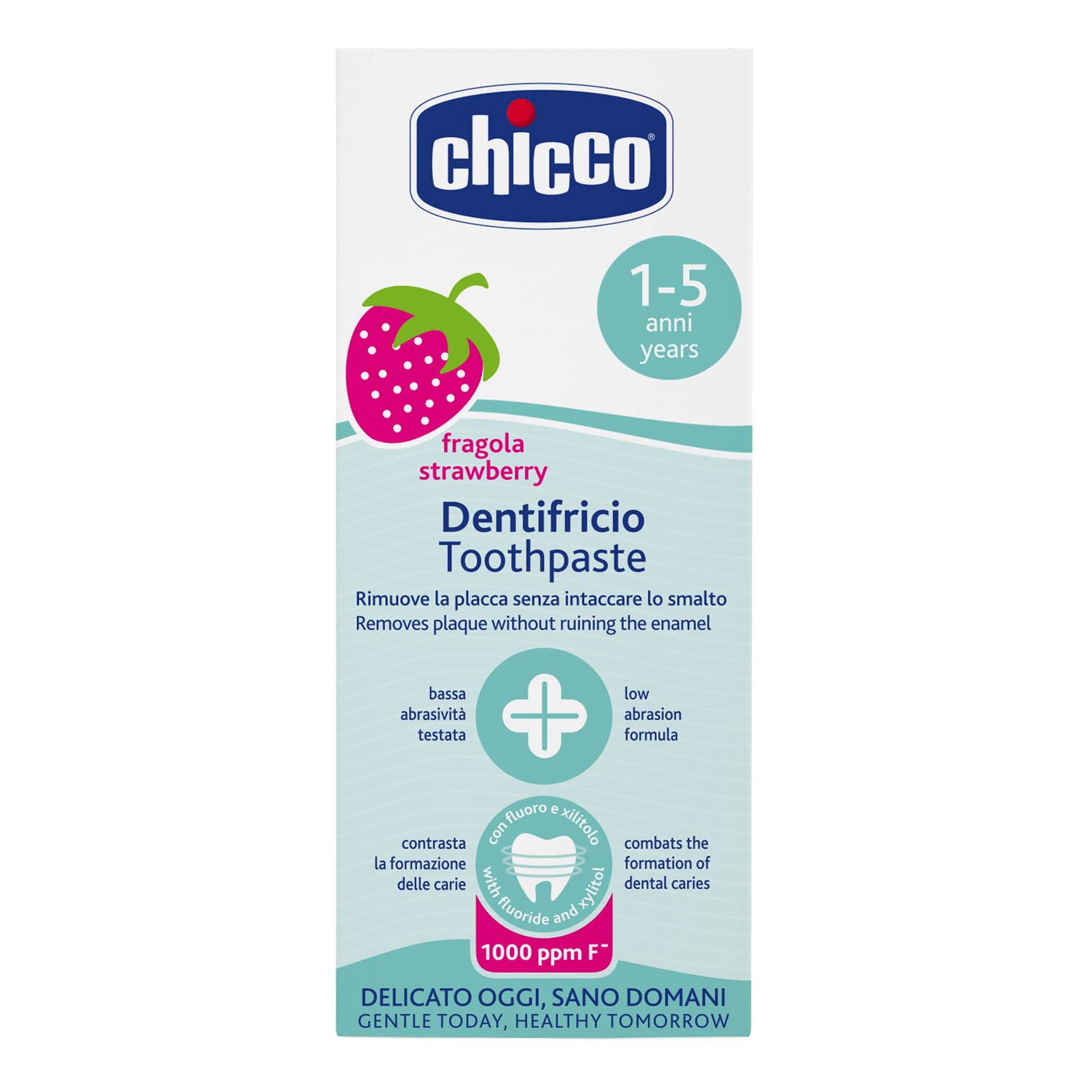 chicco-kinderzahnpasta-erdbeergeschmack-mit-fluorid-und-xylitol-50-ml-ab-12-mona image 2