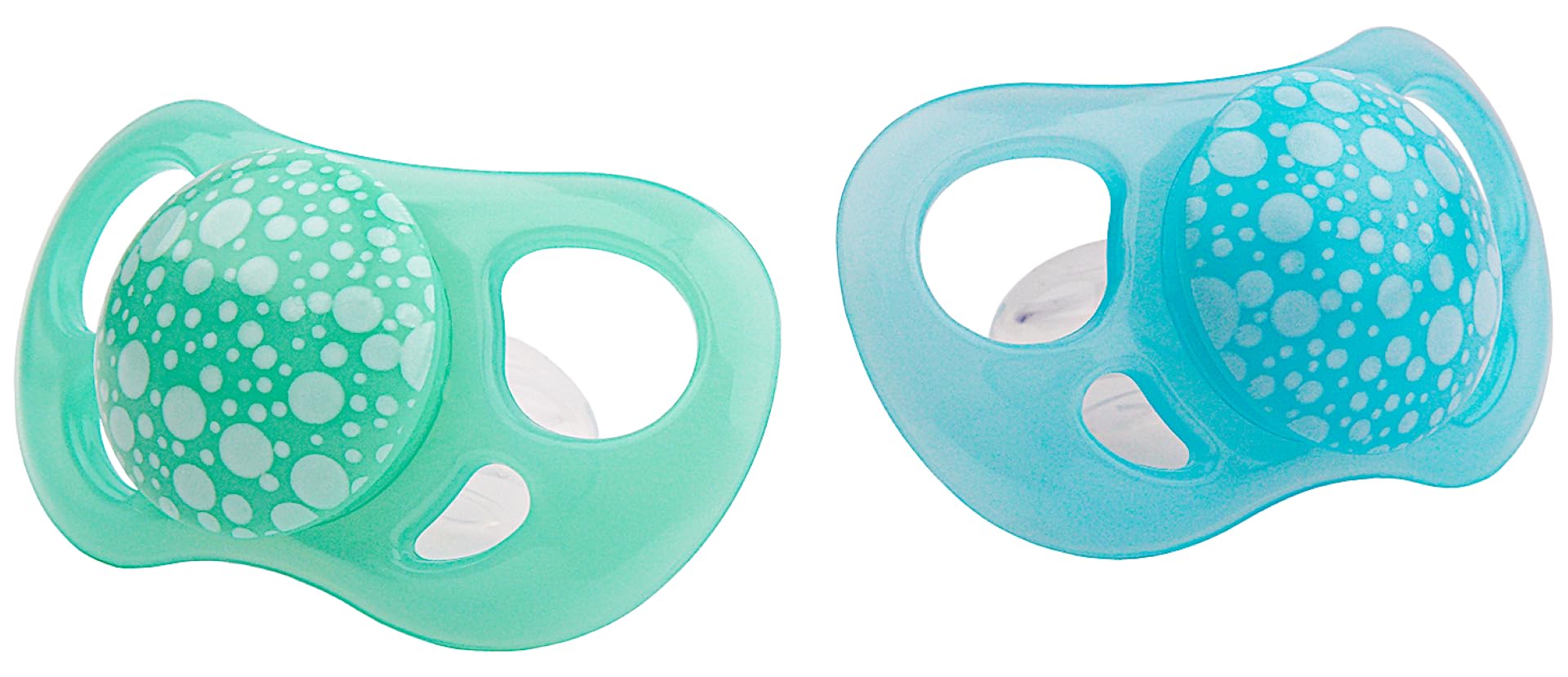 twistshake-baby-schnuller-0-6-monate-2er-pack-blau-gr-n-silikon-bpa-frei image 1