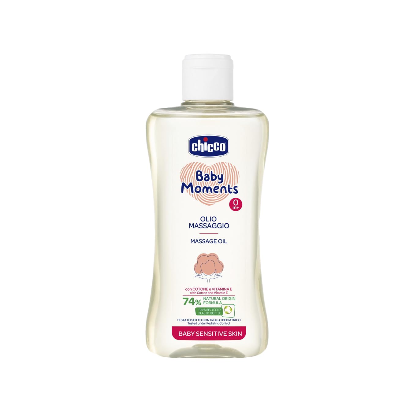 chicco-baby-sensitive-skin-massage-l-200-ml-ab-0-monaten-mit-baumwoll-l-und-vita image 1