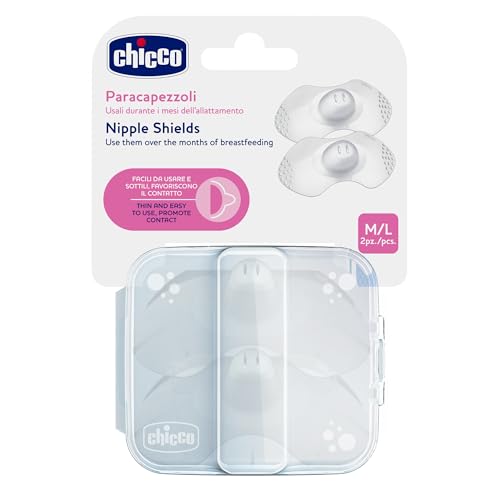chicco-silikon-brustwarzenh-tchen-gr-e-s-m-transparent-2-st-ck-mit-sterilisierbo image 4