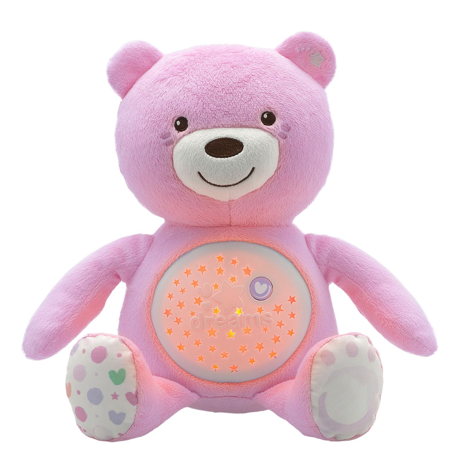chicco-first-dreams-baby-b-r-pl-sch-teddyb-r-projektor-mit-nachtlicht-lichteffek image 1