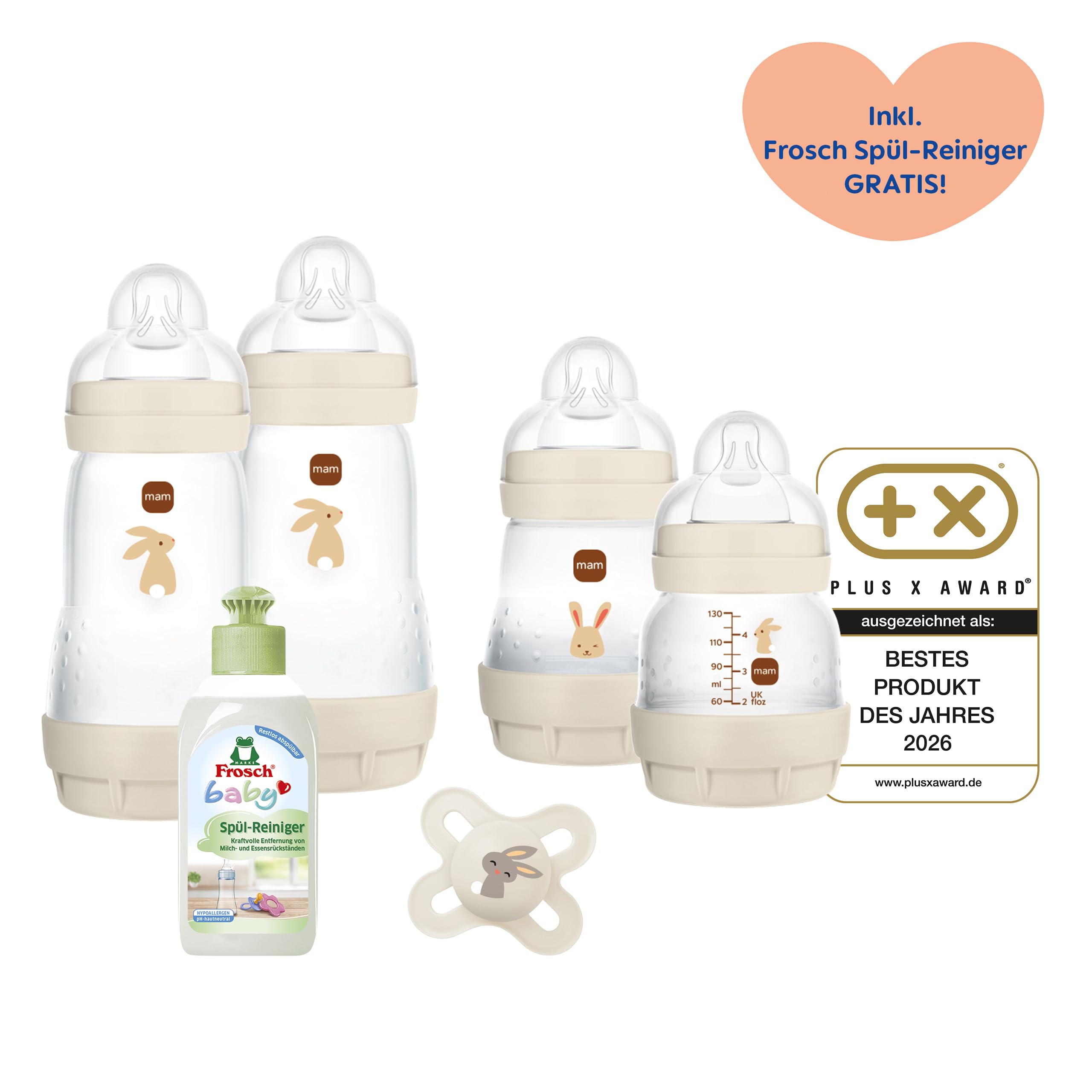 mam-easy-start-anti-colic-neugeborenen-set-0-monate-beige image 2
