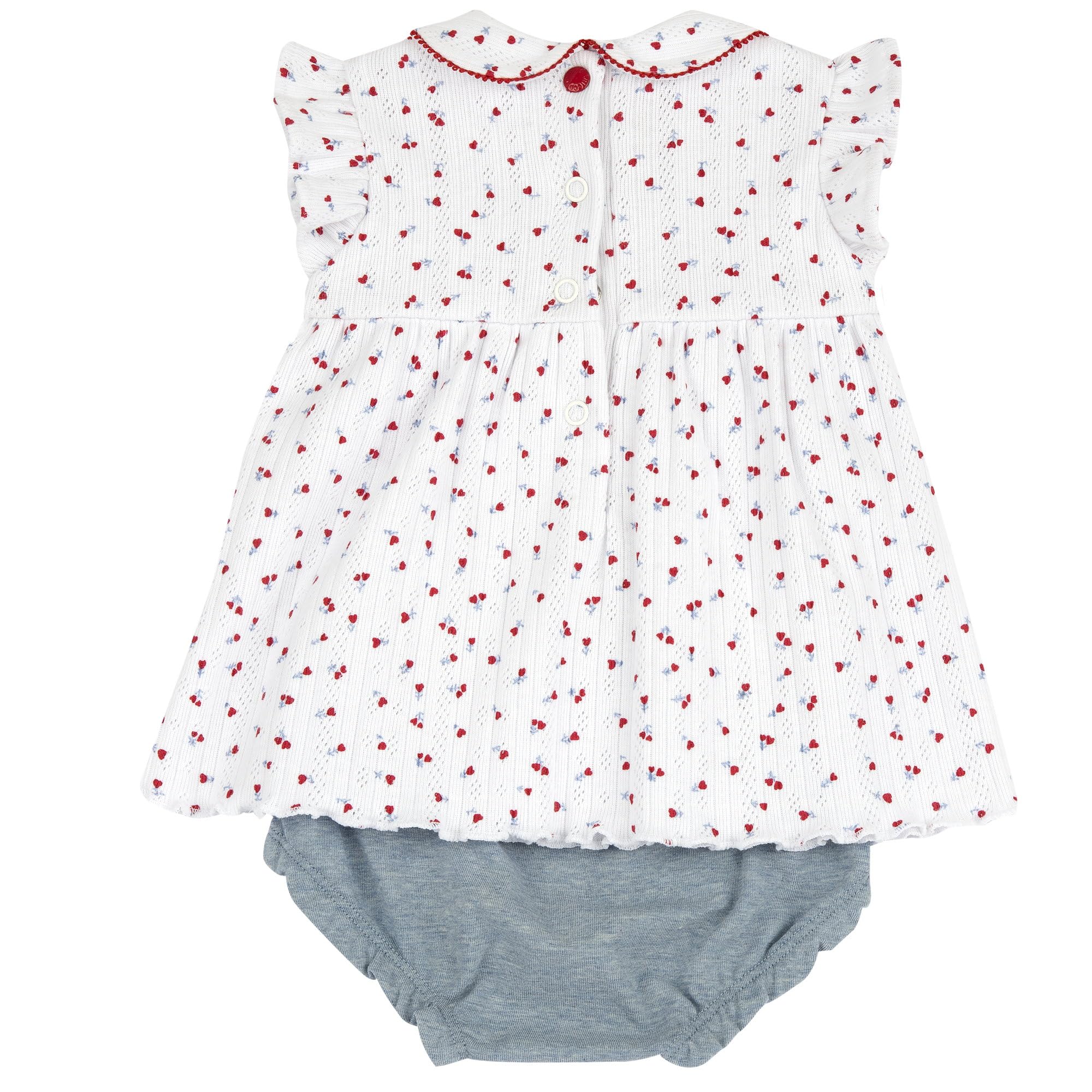 chicco-baby-m-dchen-kleid-mit-integrierter-hose-aus-weichem-stoff-mit-elegantem- image 2