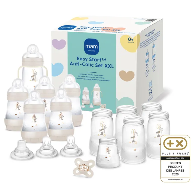 mam-easy-start-anti-colic-babyflaschen-set-xxl-mitwachsende-baby-erstausstattung image 1