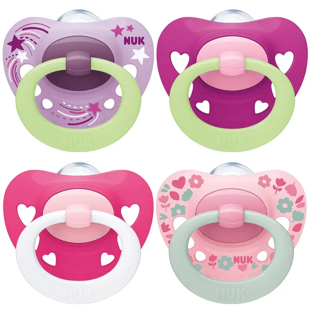 nuk-signature-schnuller-4er-set-2x-signature-2x-signature-night-mit-leuchteffekt-2 image 1