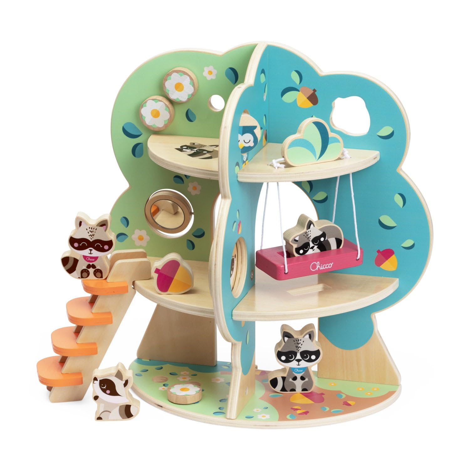 chicco-holzspielzeug-teddyb-r-zug-montessori-spiel-mit-3-waggons-5-farbigen-bl-c image 8