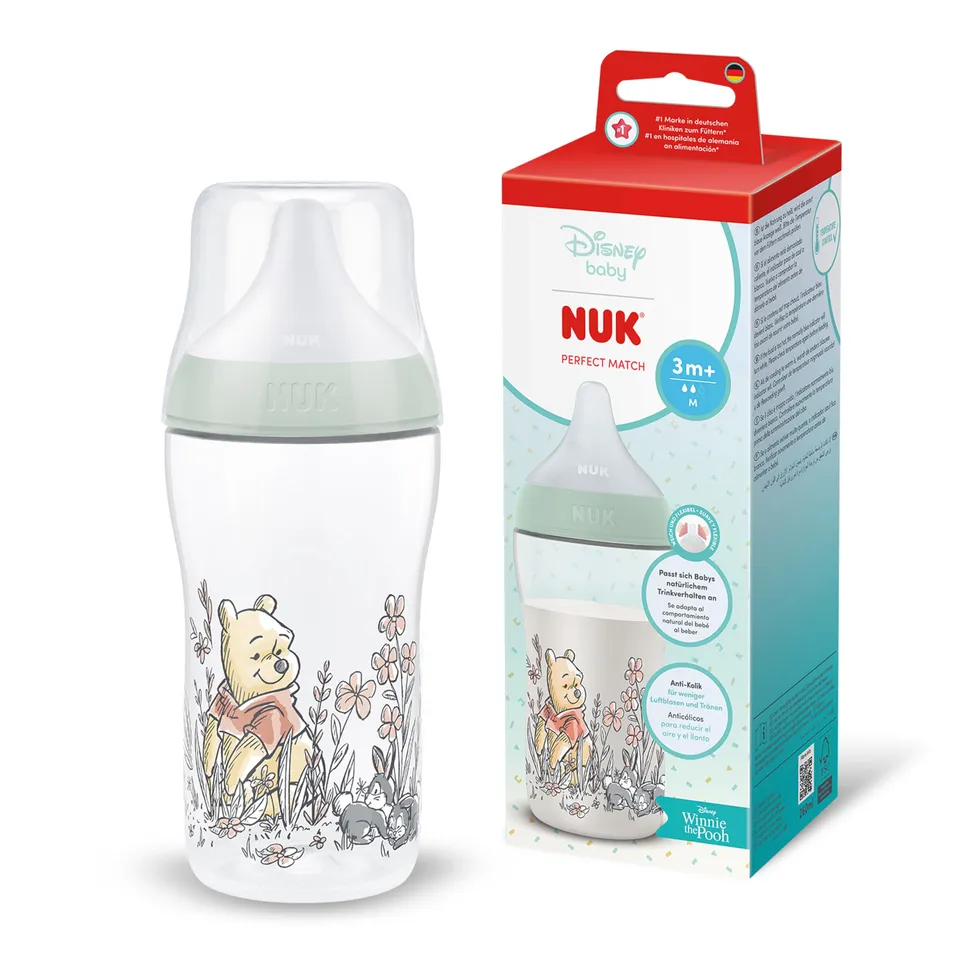 nuk-perfect-match-babyflasche-3-monate-260-ml-pp-mit-temperature-control-disney- image 1