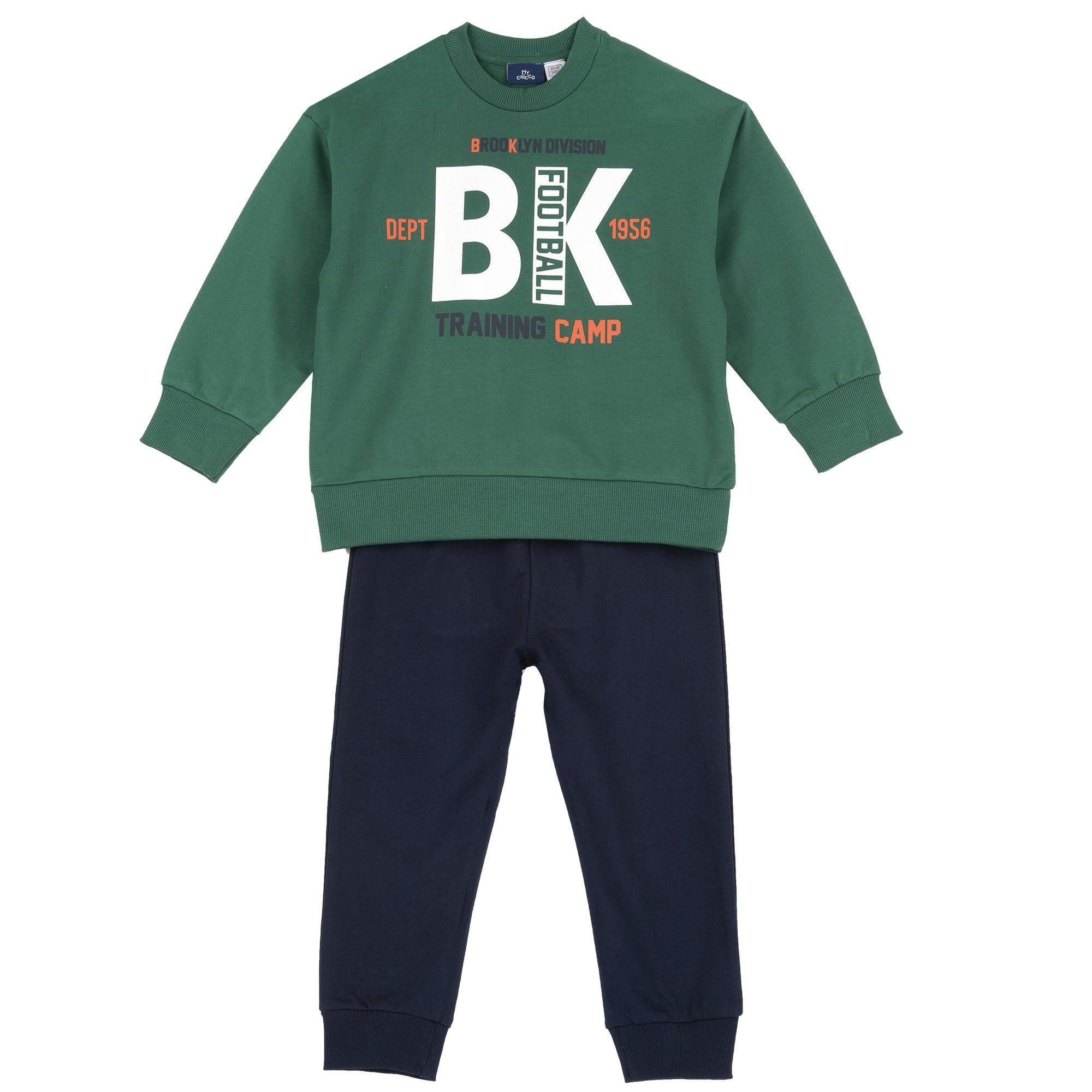 chicco-jungen-trainingsanzug-set-mit-sweatshirt-und-hose-weich-und-bequem-design image 1