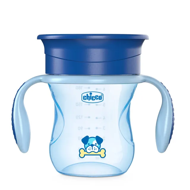 chicco-perfect-first-baby-trinklernbecher-200-ml-12-monate-auslaufsicher-360-sil-2 image 1