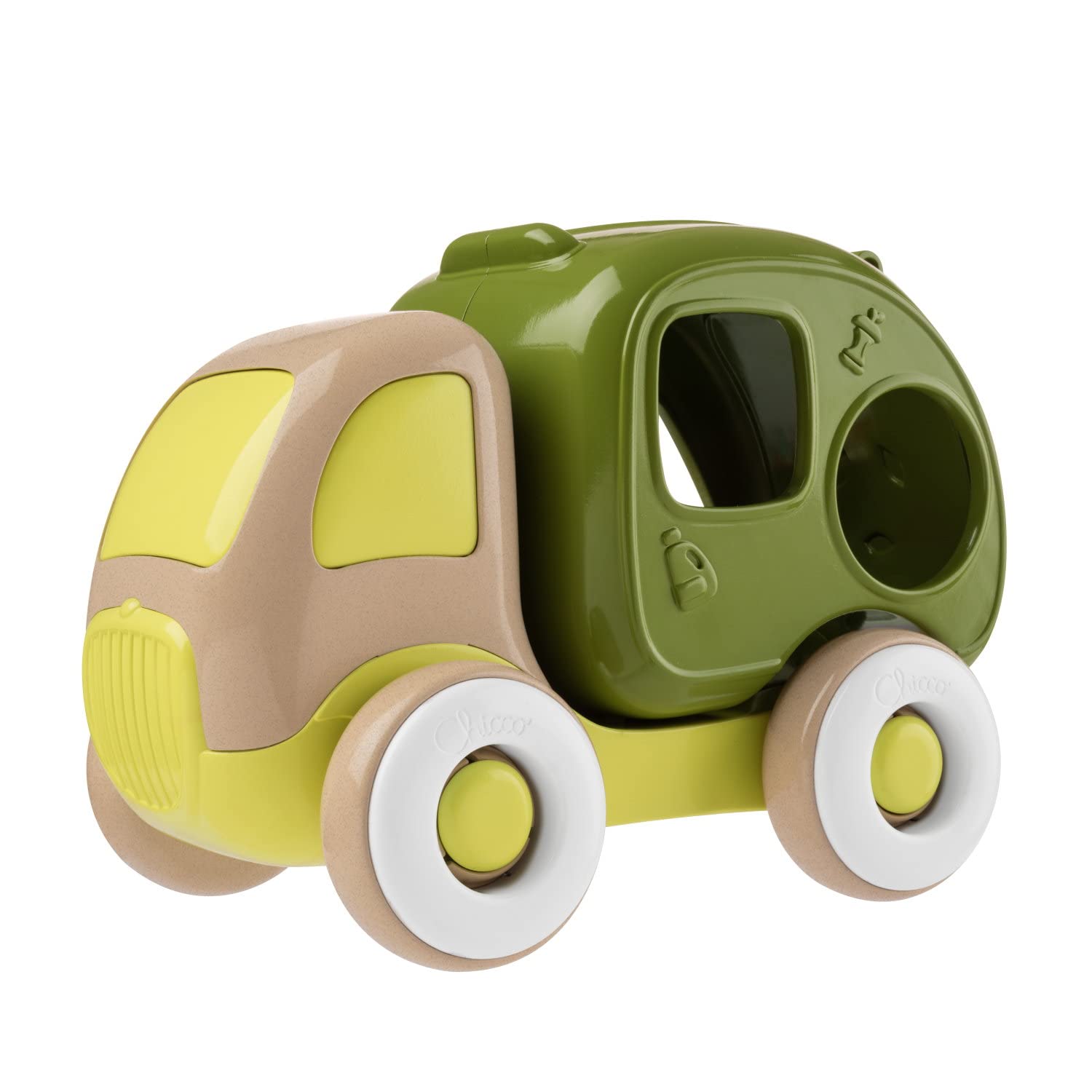 chicco-recycling-lorry-eco-m-llwagen-formsortier-lernspielzeug-mit-5-formen-aus- image 2