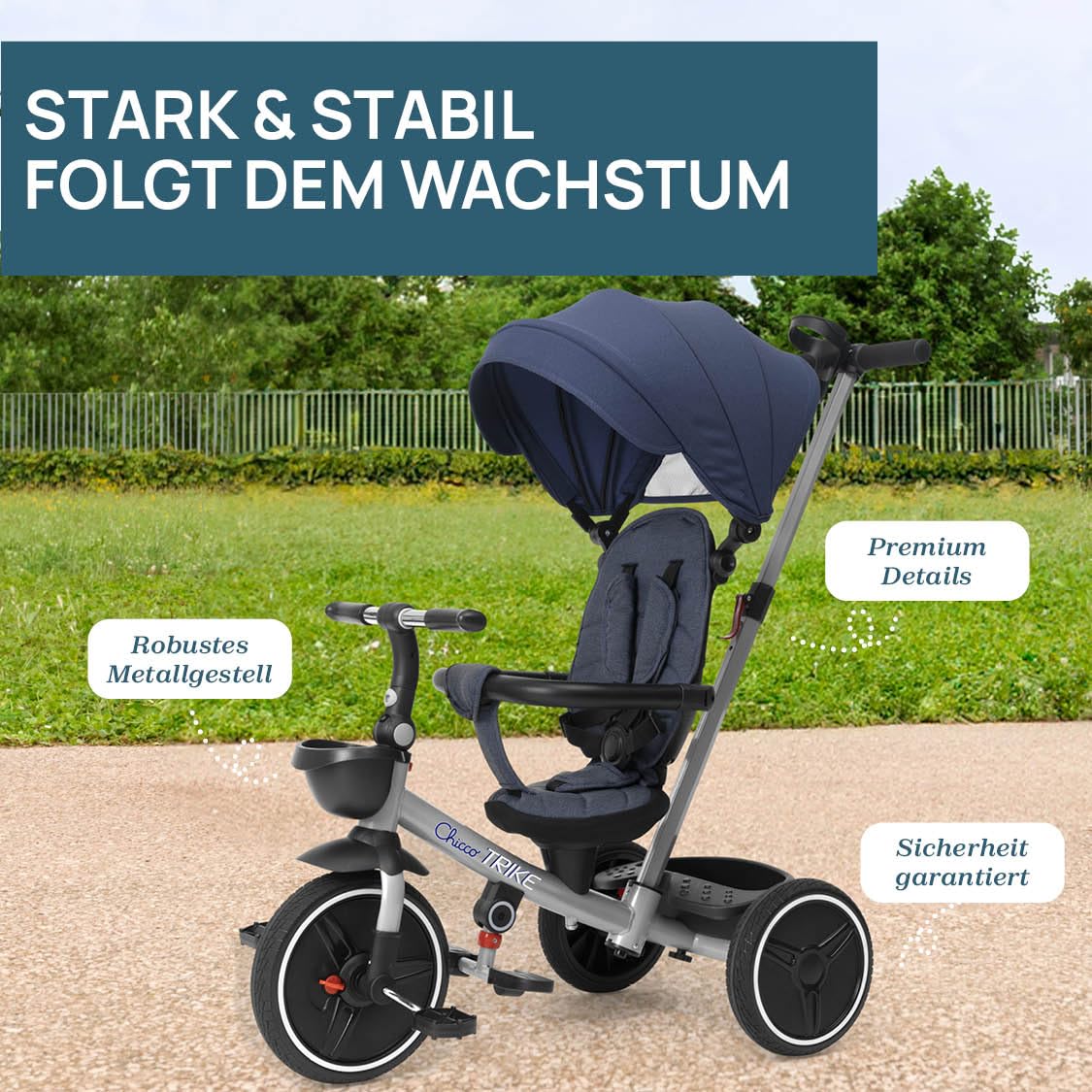 chicco-4in1-trike-metallrahmen-eva-r-der-4-punkt-gurtsystem-teleskopgriff-abnehm image 3