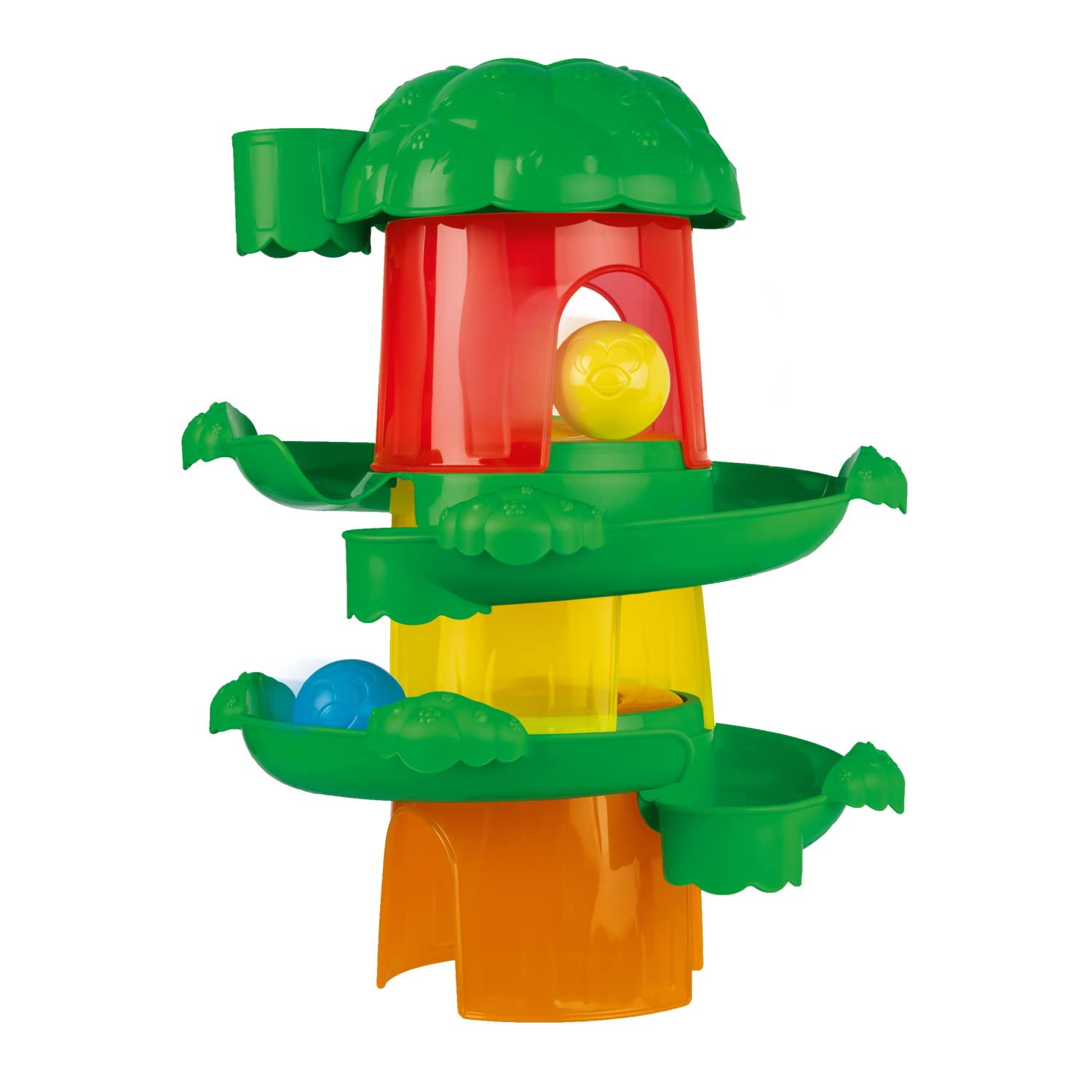 chicco-das-baumhaus-2in1-stapelturm-spielzeug-mit-3-bechern-2-rutschen-und-3-b-l image 4
