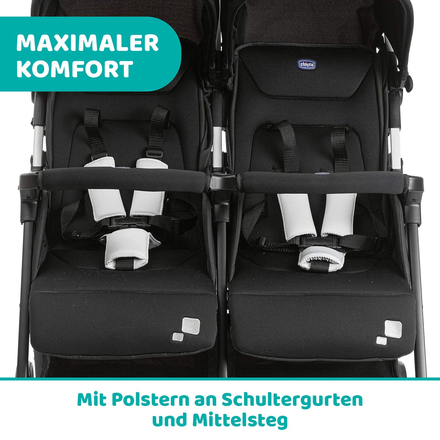 chicco-ohlal-twin-geschwisterwagen-zwillingsbuggy-bis-15-kg-mit-verdeck image 8