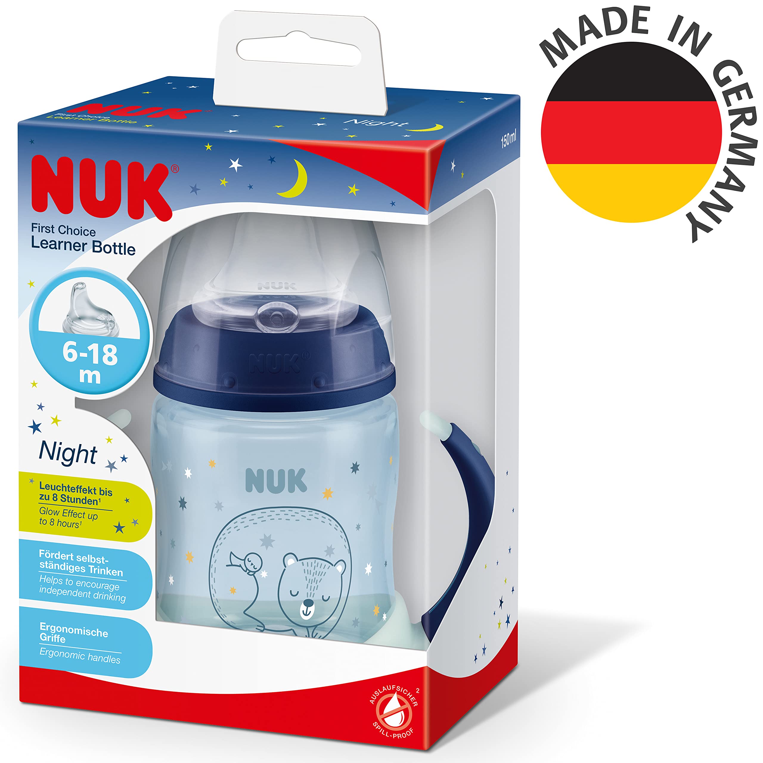 nuk-first-choice-learner-cup-night-150-ml-6-18-monate-blau image 6
