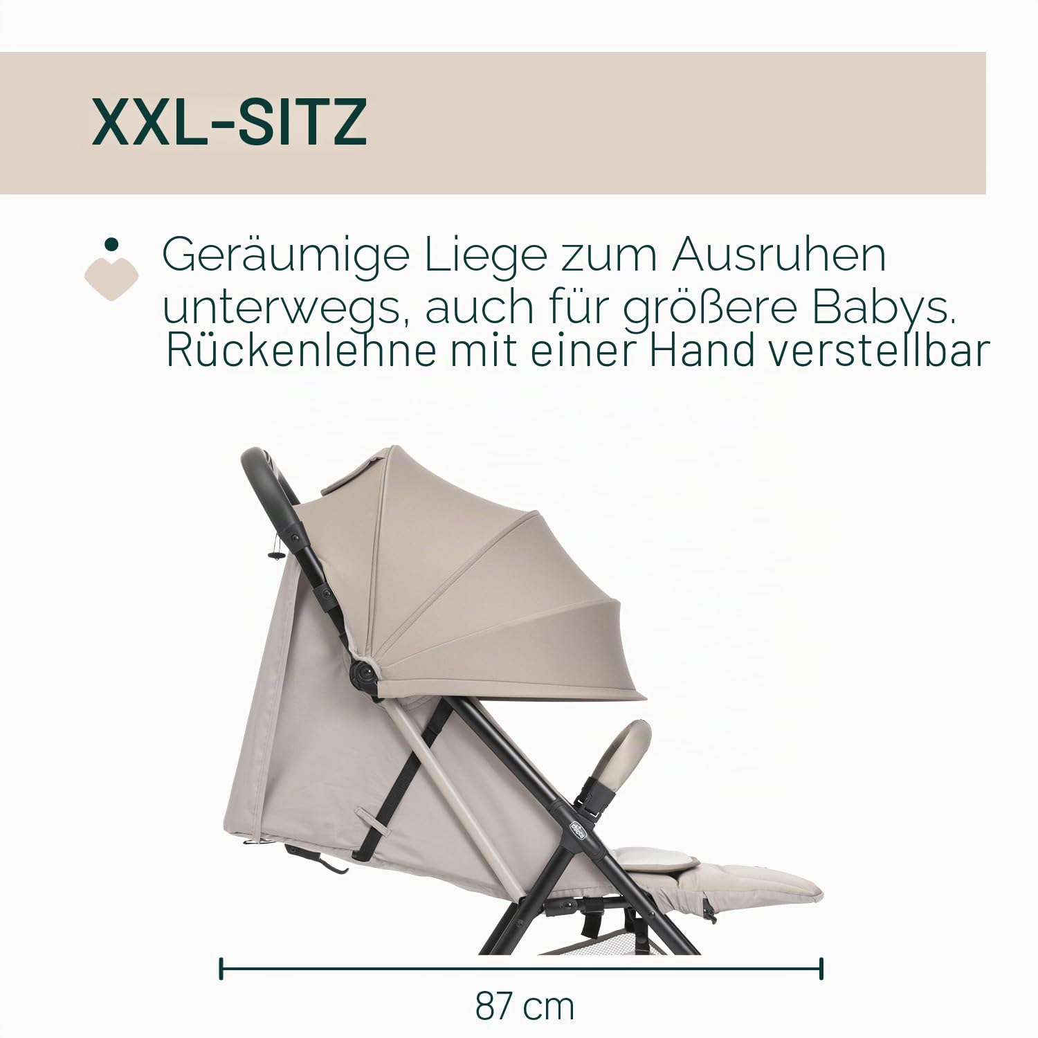 chicco-kinderwagen-taormina-ab-geburt-bis-22-kg-zusammenklappbar-beige image 4