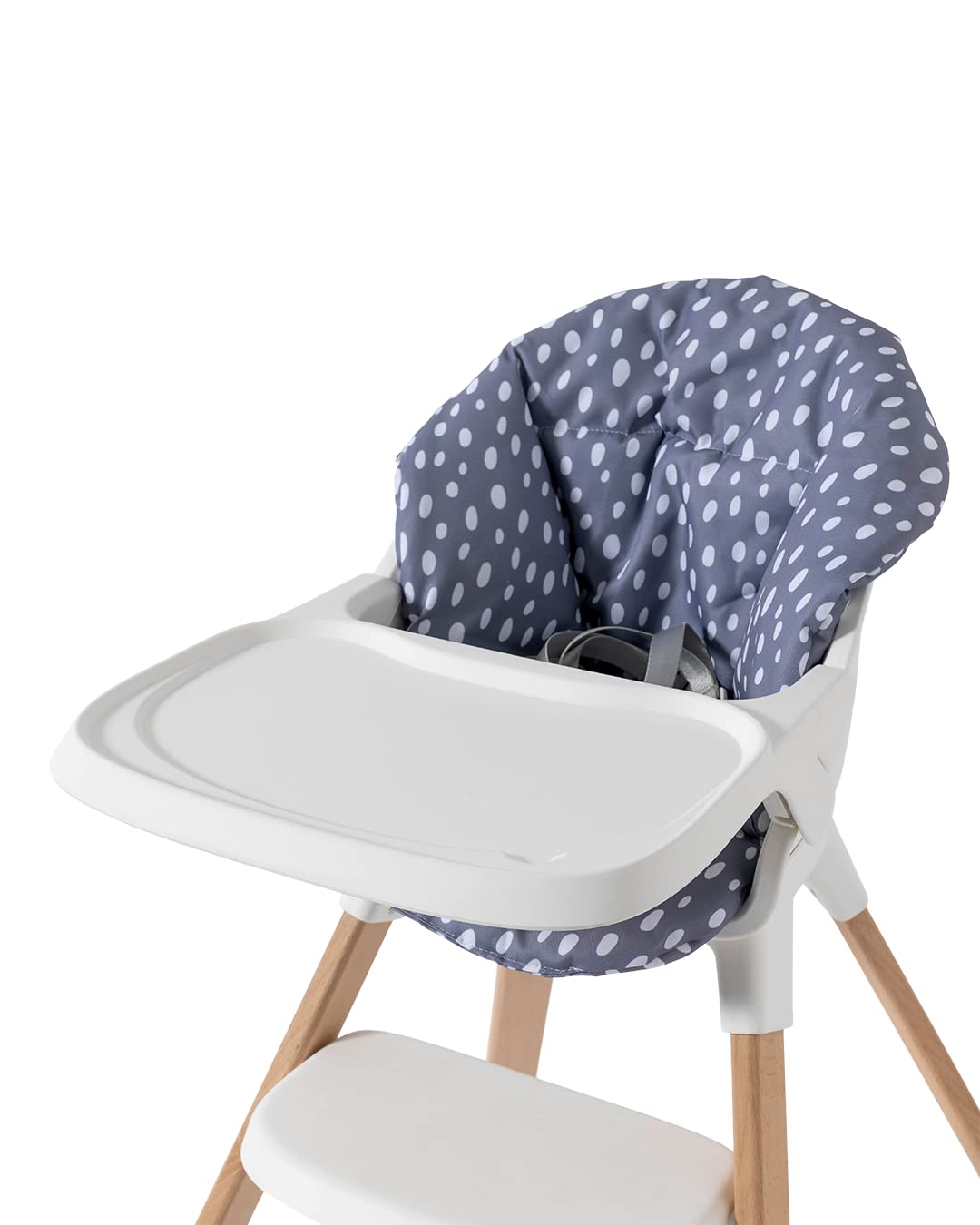 twistshake-babyhochstuhl-wei-buchenholz-inkl-grauem-sitzkissen-5-punkt-gurt-abne image 1