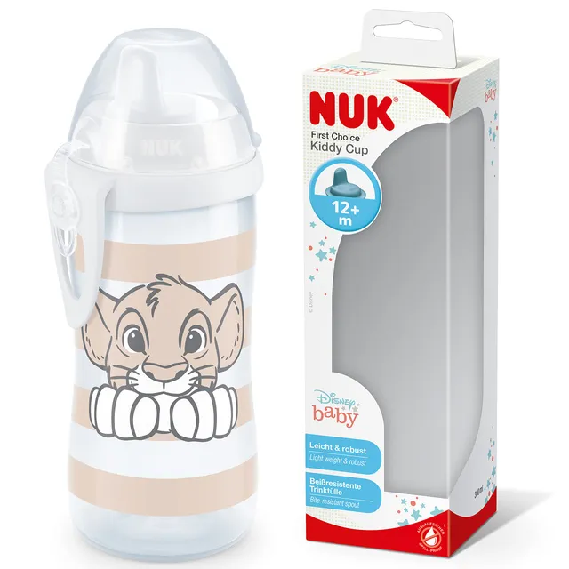 nuk-first-choice-kiddy-cup-300-ml-12-monate-disney-k-nig-der-l-wen image 1