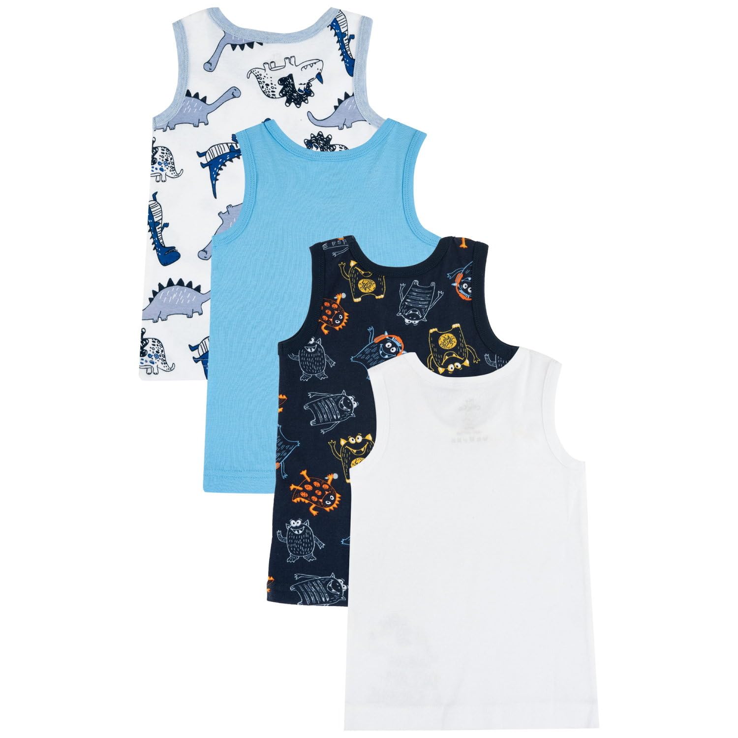 chicco-kinder-unterhemden-100-baumwolle-4er-set image 2