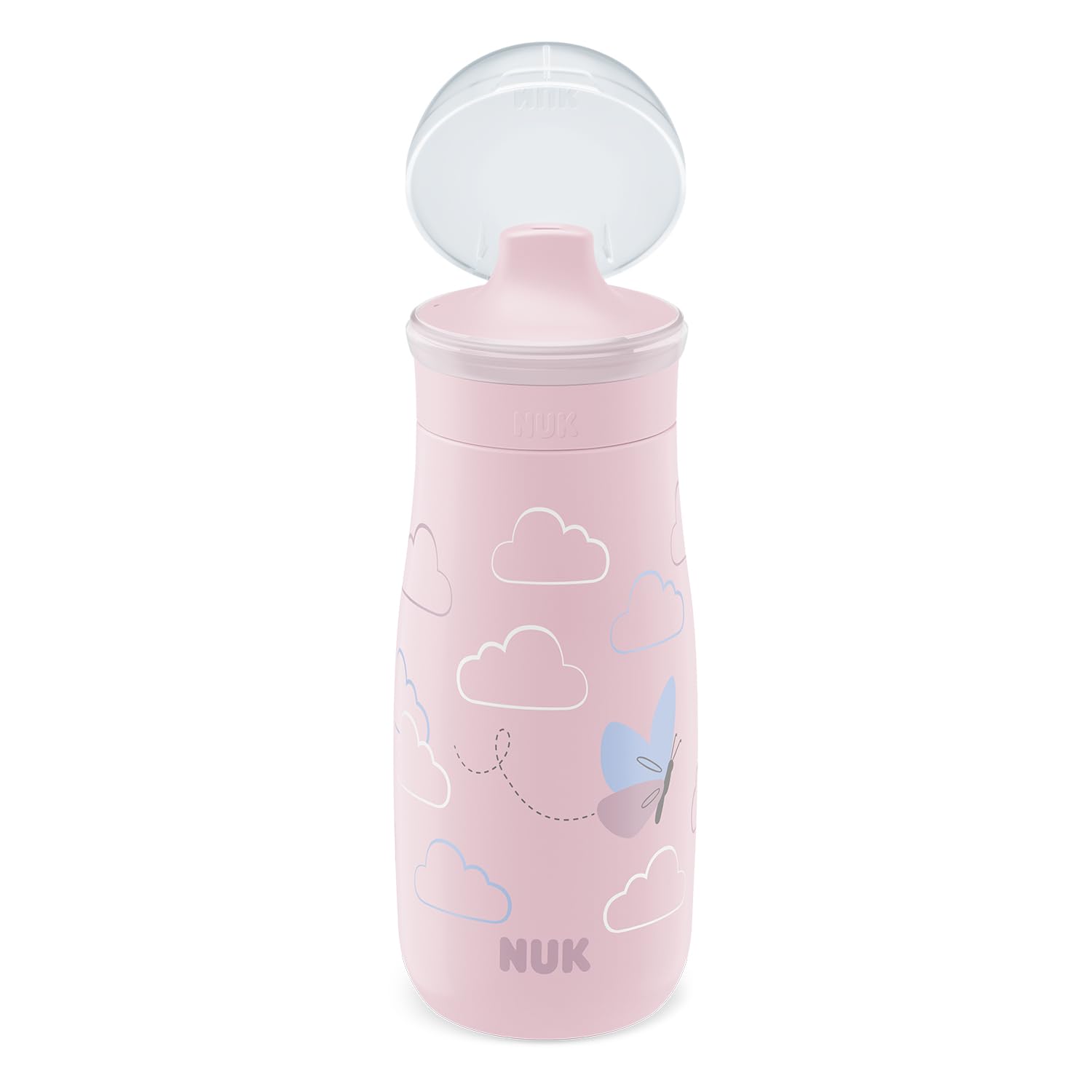 nuk-mini-me-sip-kinderwasserflasche-ab-9-monaten-300-ml-rosa-schmetterling image 4